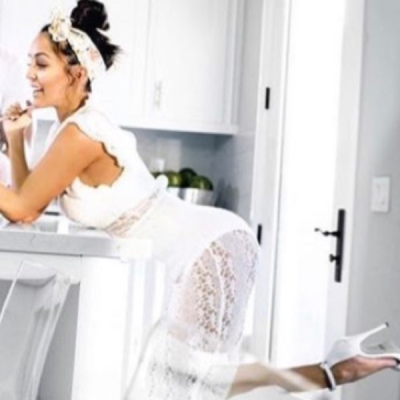 Sheer Lace Dress - Picture 9 of 16